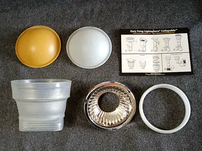 Gary Fong Lightsphere Collapsible Speedlite Mount