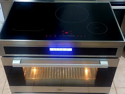 Professional Induction Midea Cooker Range Size 90cm
