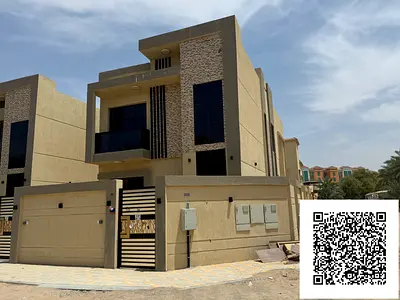 Available Two potion Villa For sale In Muwaihat 3,Near Adnoc,Ajman.