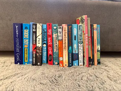 Collection of Young Adult  Middle-Grade Books — Assorted Fiction and Nonfiction Titles