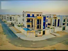 Villa in Al Heliu 2 with pool &amp; elevator, 6 master beds, 5500 sq.ft, AED 3.5M incl.