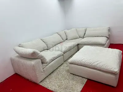 Selling Marina home luscious sofa with footstool