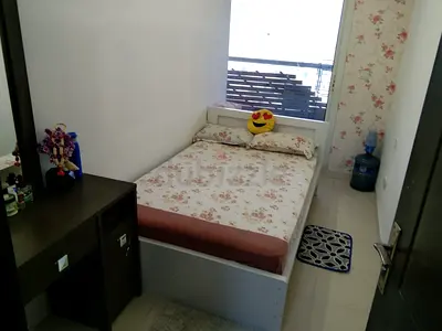 NO BROKERAGE - FURNISHED HUGE ROOM WITH LARGE PRIVATE BALCONY AND BATHROOM OPPOSITE SOBHA METRO