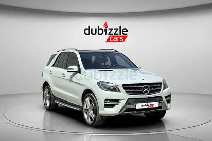 AED 2810/month | 2015 Mercedes-Benz M-Class ML 400 | GCC Specs | Ref#453463