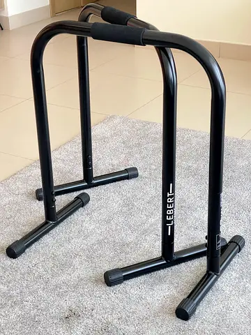 Lebert Fitness Equalizer Dip Bar Stands