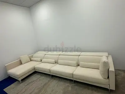 Like new condition Italy brand lshape comfortable sofa