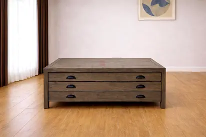 Pottery Barn Coffee Table With Drawers