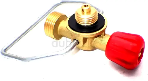 Tezla Camping Gas Bottle Adapter with Handle - 901, 904  907 Cylinder