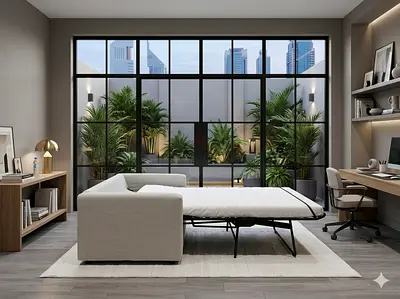 Ikea vimle two seater sofa bed with mattress