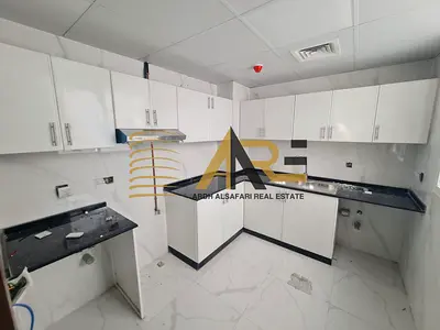 New brand building 1bhk just 47k with balcony and 2 washroom master bedroom open view Hoshi area Sharjah