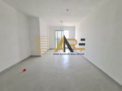 New brand building 1bhk just 47k with balcony and 2 washroom master bedroom open view Hoshi area Sharjah