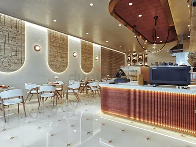 Luxury Bakery Fit-Out and Renovation | Modern Cafe Design | DM  Food Safety Approved