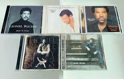 5 Lionel Richie Music CD’s