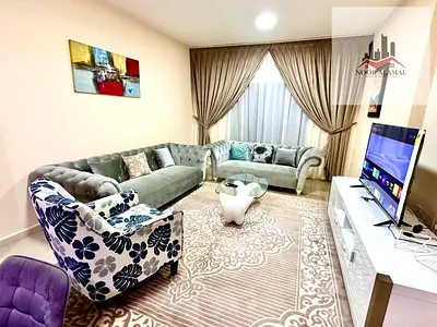 Sharjah, Al Majaz 3, one bedroom apartment with living room, kitchen, bathroom and balcony