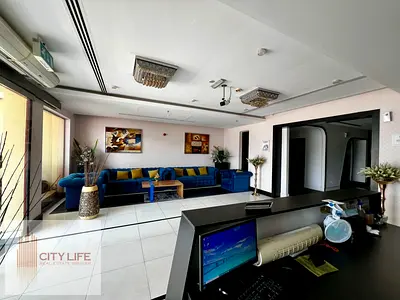 STUNNING SEMI FURNISHED / EASY PAYMENT / FREE WIFI / 1 BHK / CENTRAL AC / NEAR LA MER BEACH