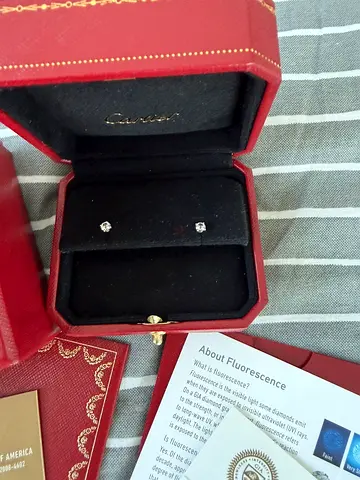 Cartier Diamond Earrings - Complete Custom made