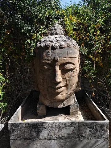 Large Buddha water fountain