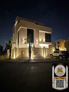 One of the strongest villas in Al Zahia right now corner plot 7 master bedrooms elevator and rooftop