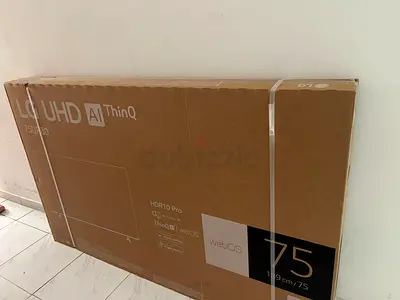 LG 75 UHD AI ThinQ TV (Brand New in Box )