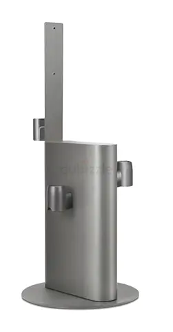 STAND: Dyson Cordless Vacuum Dock / Charging Stand (Silver) - Compatible Mount