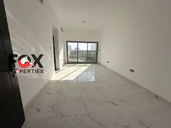 For annual rent: Largest one-bedroom apartment in Ajman, Al Jurf 3 area. Brand new building, first o