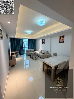 Luxury Furnished 2 Bedroom Apartment for Rent in Gulfa Towers Al Rashidiya 1 Balcony Gym Pool Garden