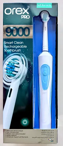 Orex Pro 9000 Smart Clean Rechargeable Toothbrush