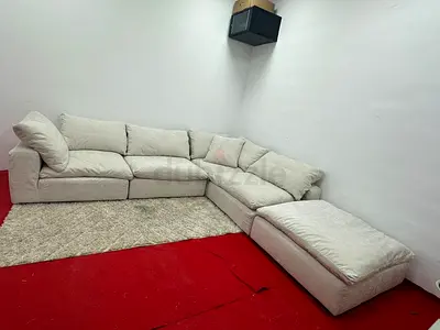 Perfect condition marina home luscious sofa with footstool