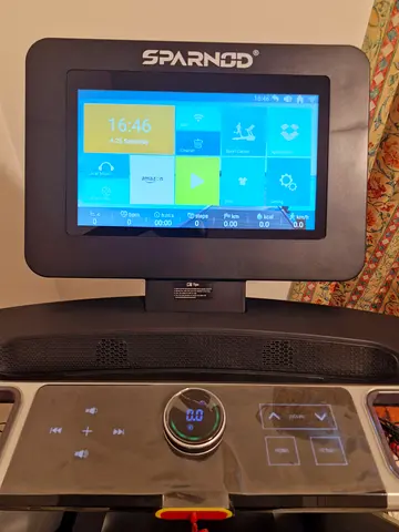 SPARNOD STH 6010 Treadmill sparingly used in brand new condition