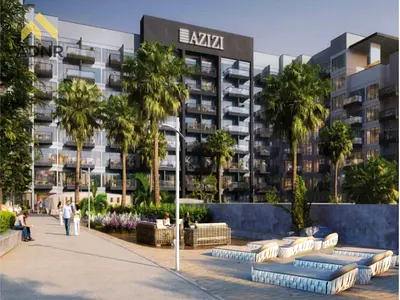Furnished Studio | Pool & Park View | Azizi Beach Oasis
