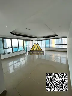 2-Bedroom Apartment for Annual Rent in Ajman Corniche – Corniche Tower | Full Sea View, High Floor