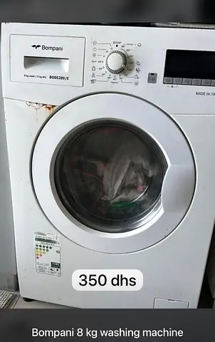 Bompani 8 kg Front Load Washing Machine - Used, working