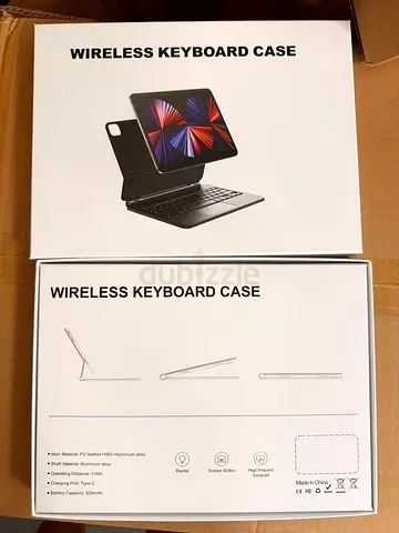 Wireless keyboard case for Ipads