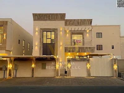 Villa for sale in Al Zahia – Two floors – Modern design and luxurious finishes – 5 bedrooms – Includes registration and ownership fees, water and elec