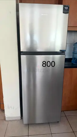 Hisense 418L Double Door Fridge – Excellent Condition – AED 800