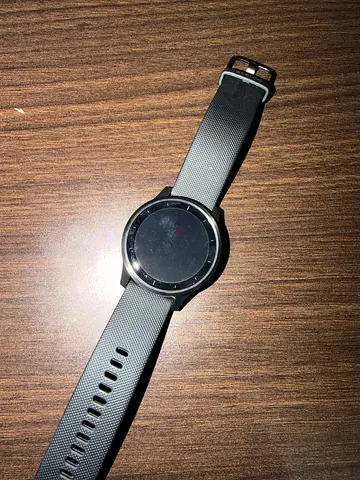 GARMIN VIVOACTIVE 4 SILICONE BLACK STRAP FULL COLOR DISPLAY DIAL WATCH