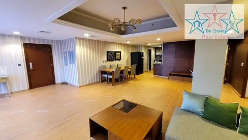 HIGHER FLOOR LARGE TERACE WITH BBQ AREA 3 BEDROOM PLUS MAIDROOM FURNISHED