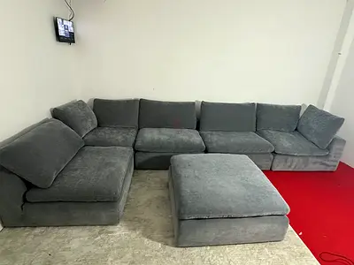 Perfect condition pan emirates modular sofa