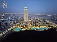 Luxury 2BR | Creek Harbour | Canal View | High-Floor