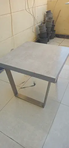 Simple Modern Table with Metal Frame