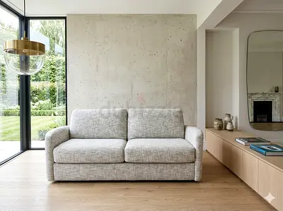Home center two seater sofa bed with mattress