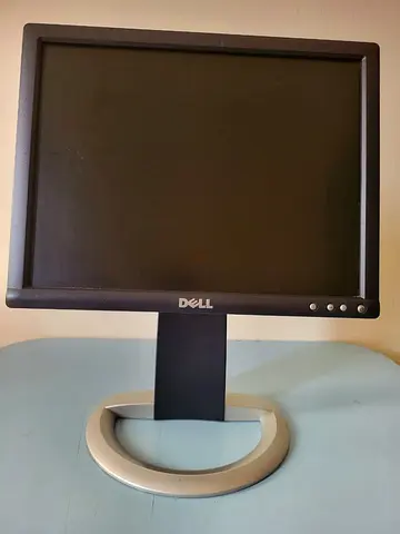 Dell 14 inch LCD Monitor (Working perfectly) - Compact Desktop Display with USB ports