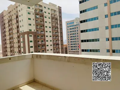 Spacious 1BHK Apartment for Yearly Rent in Ajman One Tower 1 Closed Kitchen Open & Building View