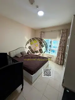sale apartment 1room a living Orient Tower Ajman