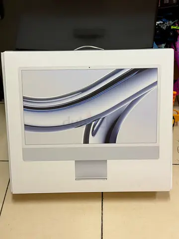 Apple iMac M3 Silver 8/256 uae 24 inch