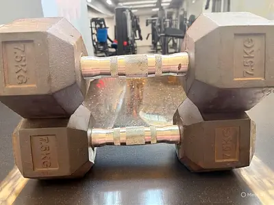 Used Dumbbell 7.5 kg for Sale. Cash only.