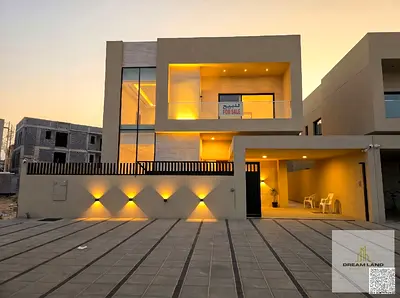 فيلا مودرن للبيع في الزاهية عجمان 4 غرف ماستر