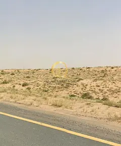 For sale: a corner residential land in Sharjah, Al Matarq Project, Al Ruwaiyat District, area 2837 s