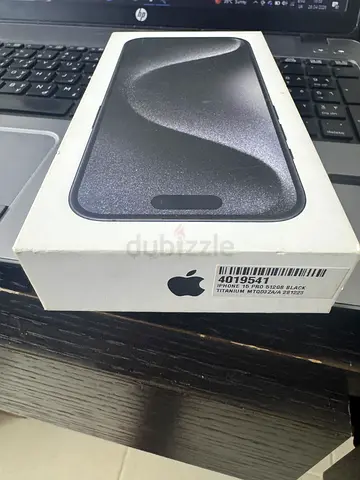 I phone 15 pro 512 black Titanium