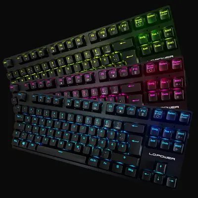 Compact RGB Mechanical Keyboard - 60% Wireless/USB Gaming Keyboard